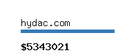 hydac.com Website value calculator