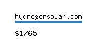 hydrogensolar.com Website value calculator