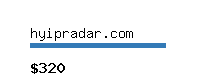 hyipradar.com Website value calculator