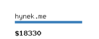 hynek.me Website value calculator