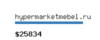 hypermarketmebel.ru Website value calculator