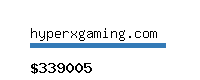 hyperxgaming.com Website value calculator