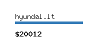 hyundai.it Website value calculator