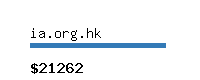 ia.org.hk Website value calculator