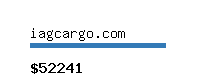 iagcargo.com Website value calculator