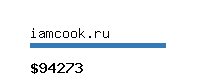 iamcook.ru Website value calculator