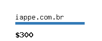 iappe.com.br Website value calculator