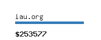 iau.org Website value calculator