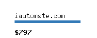 iautomate.com Website value calculator