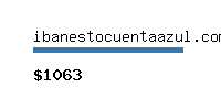 ibanestocuentaazul.com Website value calculator