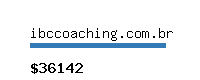 ibccoaching.com.br Website value calculator