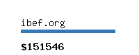 ibef.org Website value calculator