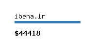 ibena.ir Website value calculator