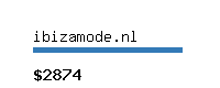 ibizamode.nl Website value calculator