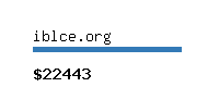 iblce.org Website value calculator