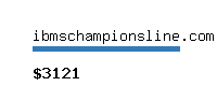 ibmschampionsline.com Website value calculator