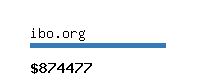 ibo.org Website value calculator