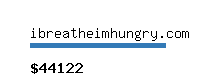 ibreatheimhungry.com Website value calculator