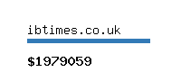 ibtimes.co.uk Website value calculator