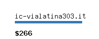 ic-vialatina303.it Website value calculator