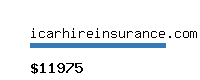 icarhireinsurance.com Website value calculator