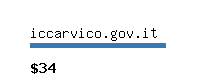 iccarvico.gov.it Website value calculator