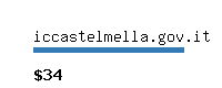 iccastelmella.gov.it Website value calculator