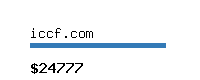 iccf.com Website value calculator