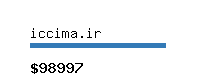 iccima.ir Website value calculator