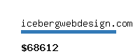 icebergwebdesign.com Website value calculator