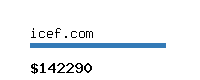 icef.com Website value calculator