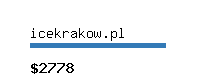 icekrakow.pl Website value calculator