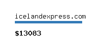 icelandexpress.com Website value calculator