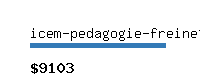 icem-pedagogie-freinet.org Website value calculator