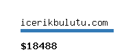 icerikbulutu.com Website value calculator