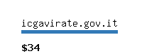 icgavirate.gov.it Website value calculator