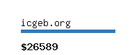 icgeb.org Website value calculator