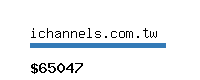 ichannels.com.tw Website value calculator