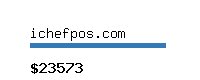 ichefpos.com Website value calculator