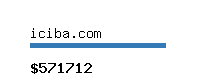 iciba.com Website value calculator