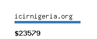 icirnigeria.org Website value calculator