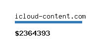 icloud-content.com Website value calculator