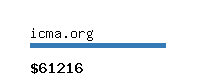 icma.org Website value calculator