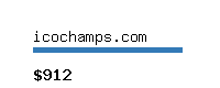 icochamps.com Website value calculator