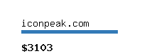 iconpeak.com Website value calculator