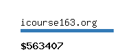 icourse163.org Website value calculator