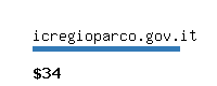 icregioparco.gov.it Website value calculator