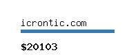 icrontic.com Website value calculator