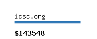 icsc.org Website value calculator