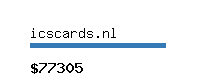 icscards.nl Website value calculator